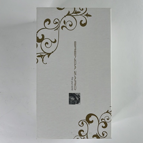 BRENDA ZARO BURGANDY SUEDE PYTHON PRINT HEELS MADE IN SPAIN - Picture 10 of 10